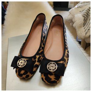 Kate Spade Designer Ballet Flats Leopard -- Size 9